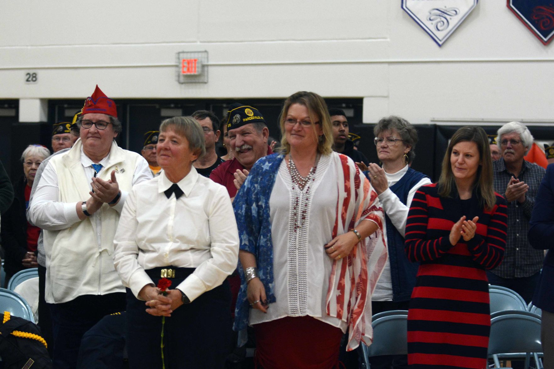 Portage High School Veterans Day ceremony 2019